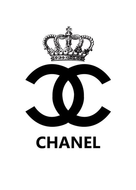 logo chanel à coller|Chanel black dress logo.